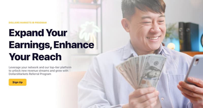 Unlock Lucrative Commissions with DollarsMarkets IB Program